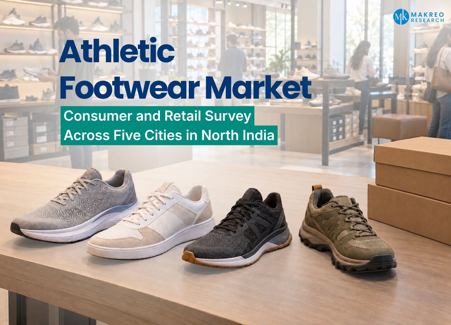 Athletic Footwear Market Assessment in North India - Consumer and Retail Survey Across Five Cities
