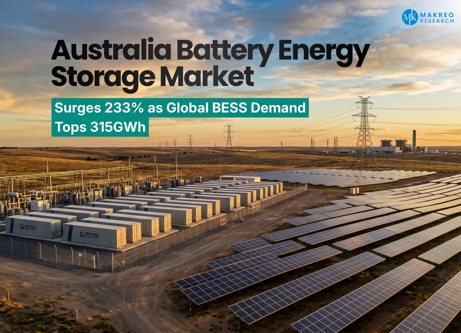 Australia Battery Energy Storage Market Surges 233% as Global BESS Demand Tops 315GWh - Why Grid Reliability Is Fueling Investment