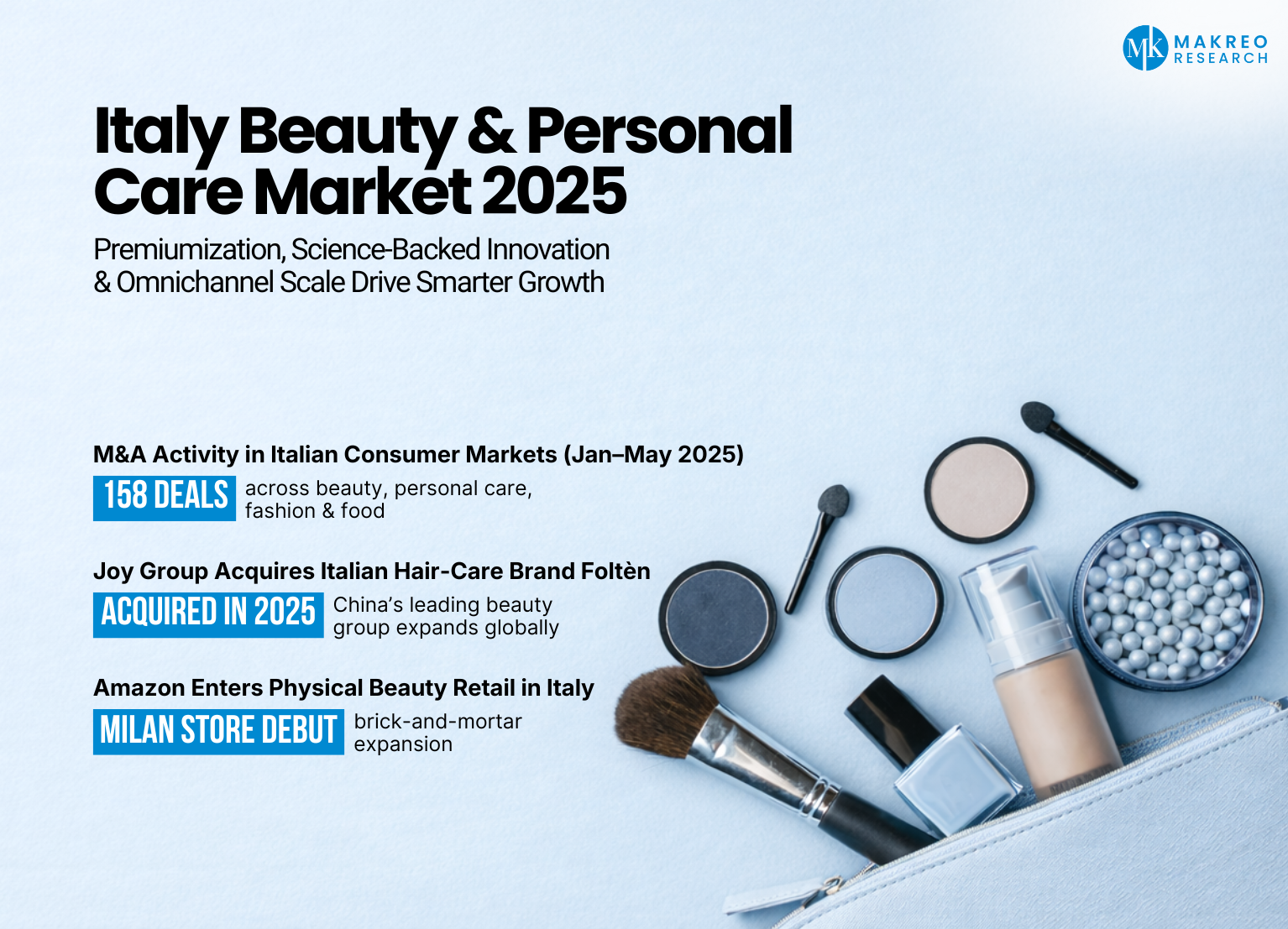 Italy Beauty and Personal Care Market 2025 - €17.4Bn Value-Led Growth Strengthens Its Position in Europe